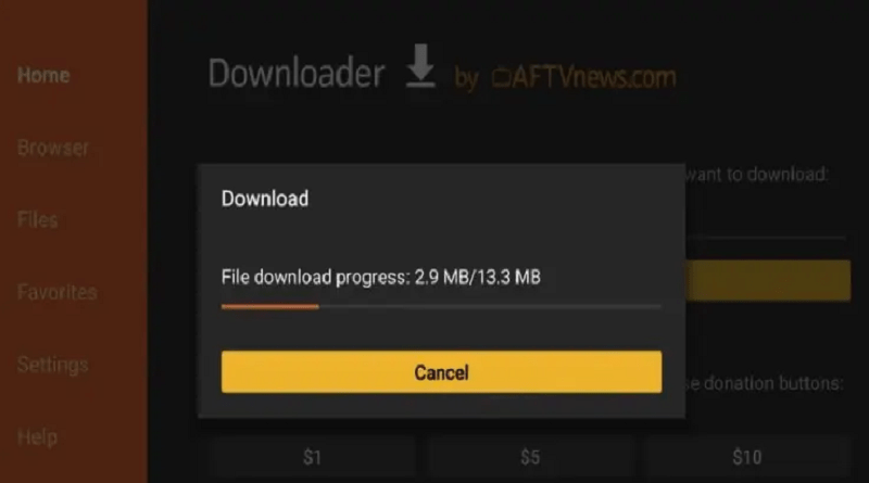 Pelisplus APK para Firestick - Descargar Pelisplus App 2024 10 6- Downloading Pelisplus apk for firestick